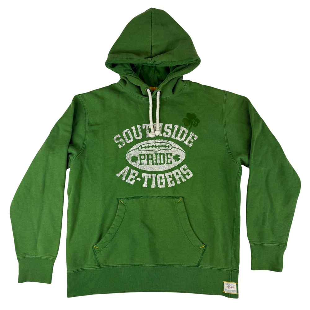 American Eagle Hoodie Mens Medium Southside Pride AE-Tigers Graphic Varsity